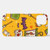 Flat Design Muster Halloween Thema Hintergrund Case-Mate iPhone Hülle (Rückseite (Horizontal))
