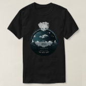 Flat Earth Ancient Hebrew Conception of the Univer T-Shirt (Design vorne)