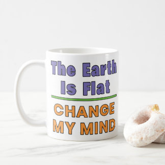 Flat Earth Kaffeetasse