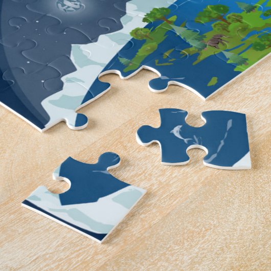 Flat Earth Kids Puzzle (Seite)