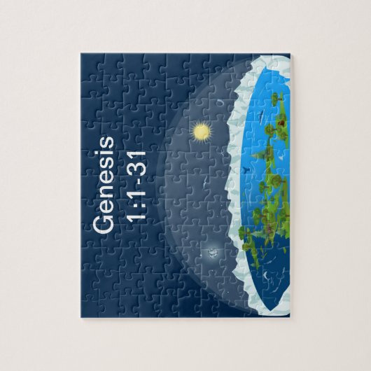 Flat Earth Kids Puzzle (Vertikal)