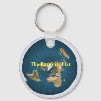 Flat Earth Schlüsselanhänger