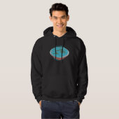 Flat Earth Society as Flat Earth Theory Hoodie (Vorne ganz)