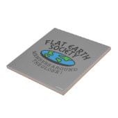 Flat Earth Society-Mitglieder auf der ganzen Welt Fliese (Seite)