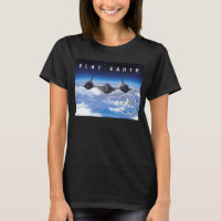 Flat Earth SR71 — Frauenhemd