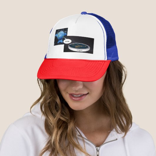 Flat Earth Today Hat Cap Truckerkappe (Beispiel)