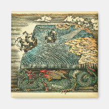 Flat Earth Woodcut