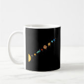 Flat Eh glaubt an das Sonnensystem Kaffeetasse (Links)