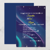 Flat Floral Wedding Invite (Vorne/Hinten)