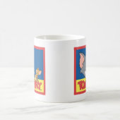 Flat für Tom und Jerry-Logo Kaffeetasse (Mittel)