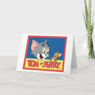 Flat für Tom und Jerry-Logo Karte