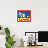 Flat für Tom und Jerry-Logo Poster (Heimbüro)