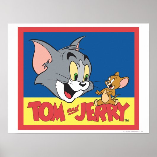 Flat für Tom und Jerry-Logo Poster (Vorne)
