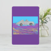 Flat Greeting Card Blank Inside Karte (Stehend Vorderseite)