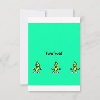 Flat Greeting Card Karte
