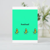 Flat Greeting Card Karte (Stehend Vorderseite)