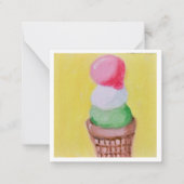 Flat Greeting Card Mitteilungskarte (Vorderseite)