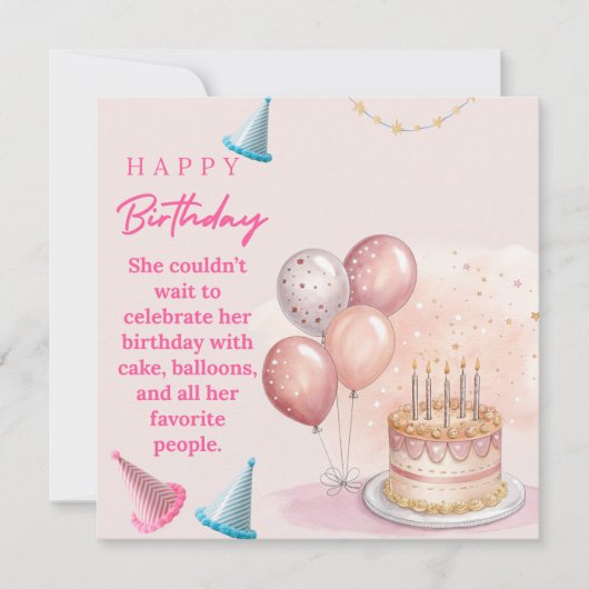 Flat Greetings card Karte (Vorderseite)