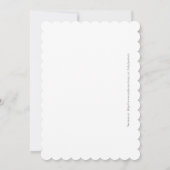 Flat-Grußkarte Einladung (Rückseite)