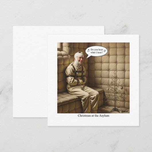 Flat Holiday Card (Vorne/Hinten)