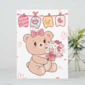 Flat Holiday Card Feiertagskarte (Stehend Vorderseite)