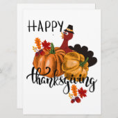 Flat Holiday Card Feiertagskarte (Vorne/Hinten)