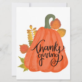 Flat Holiday Card Feiertagskarte