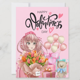 Flat Holiday Card Feiertagskarte