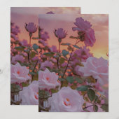 Flat Holiday Card Feiertagskarte (Vorne/Hinten)