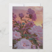 Flat Holiday Card Feiertagskarte (Rückseite)