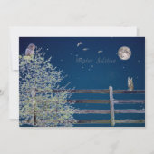 Flat Holiday Card Feiertagskarte (Vorderseite)