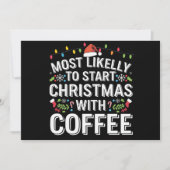 Flat Holiday Card Feiertagskarte (Vorderseite)