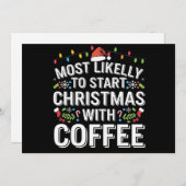 Flat Holiday Card Feiertagskarte (Vorne/Hinten)