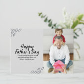 Flat Holiday Card Feiertagskarte (Stehend Vorderseite)