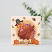 Flat Holiday Card Feiertagskarte (Stehend Vorderseite)