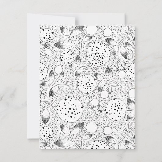 Flat Holiday Card Feiertagskarte (Vorderseite)