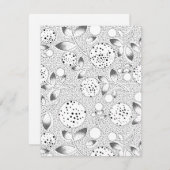 Flat Holiday Card Feiertagskarte (Vorne/Hinten)