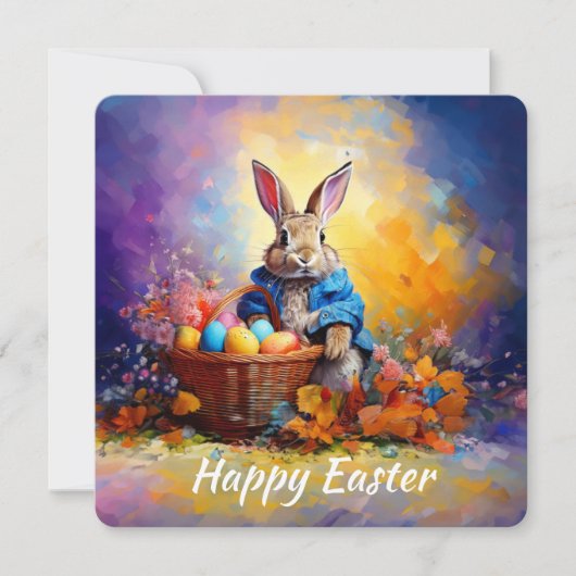 Flat Holiday Card Feiertagskarte (Vorderseite)