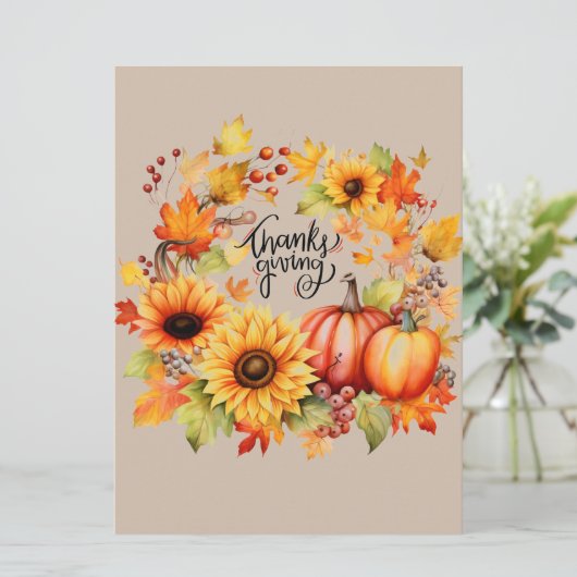 Flat Holiday Card Feiertagskarte (Stehend Vorderseite)