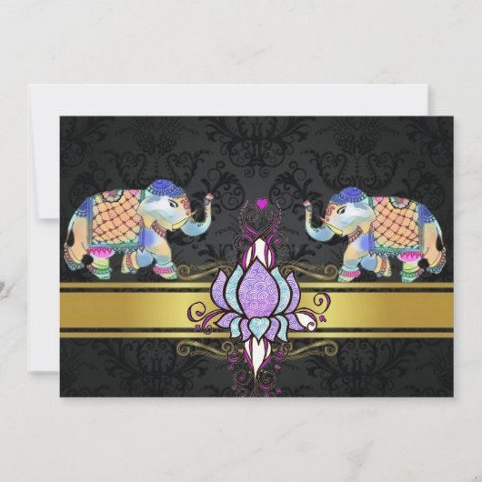 Flat Holiday Card Feiertagskarte (Vorderseite)