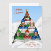 Flat Holiday Card Feiertagskarte (Vorne/Hinten)