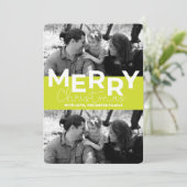 Flat Holiday Card Feiertagskarte (Stehend Vorderseite)