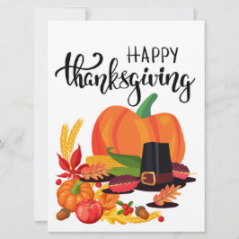 Flat Holiday Card Feiertagskarte