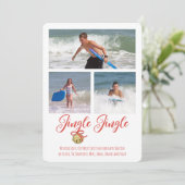 Flat Holiday Card Feiertagskarte (Stehend Vorderseite)