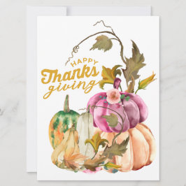 Flat Holiday Card Feiertagskarte