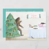 Flat Holiday Card Feiertagskarte (Vorne/Hinten)