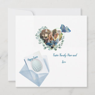 Flat Holiday Card Feiertagskarte