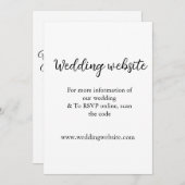 Flat Holiday Card Feiertagskarte (Vorne/Hinten)