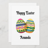 Flat Holiday Card Feiertagskarte (Vorne/Hinten)