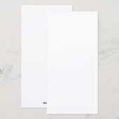 Flat Holiday Card Feiertagskarte (Vorne/Hinten)